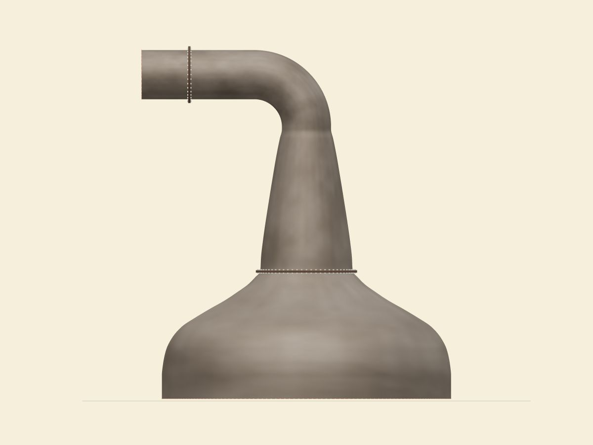 The Midleton still in profile